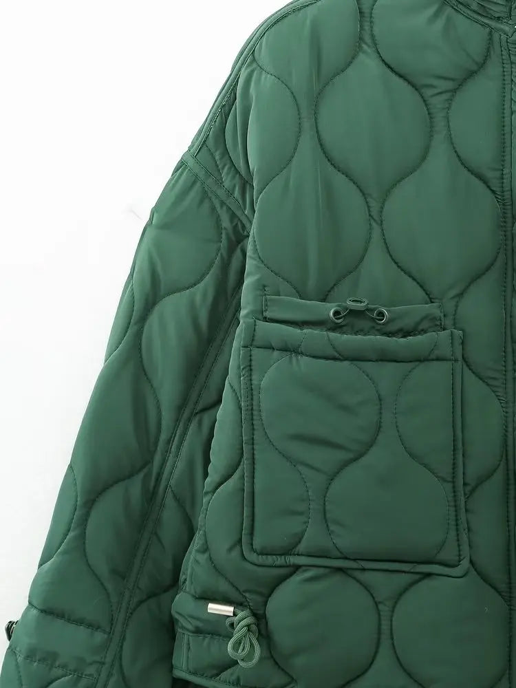 Quilted Puffer Jacket – Women’s Lightweight Winter Jacket