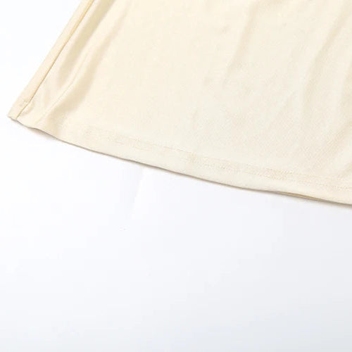 ASYMMETRICAL HOLLOW OUT TOP and HIGH WAIST PANTS 2 PIECE SET