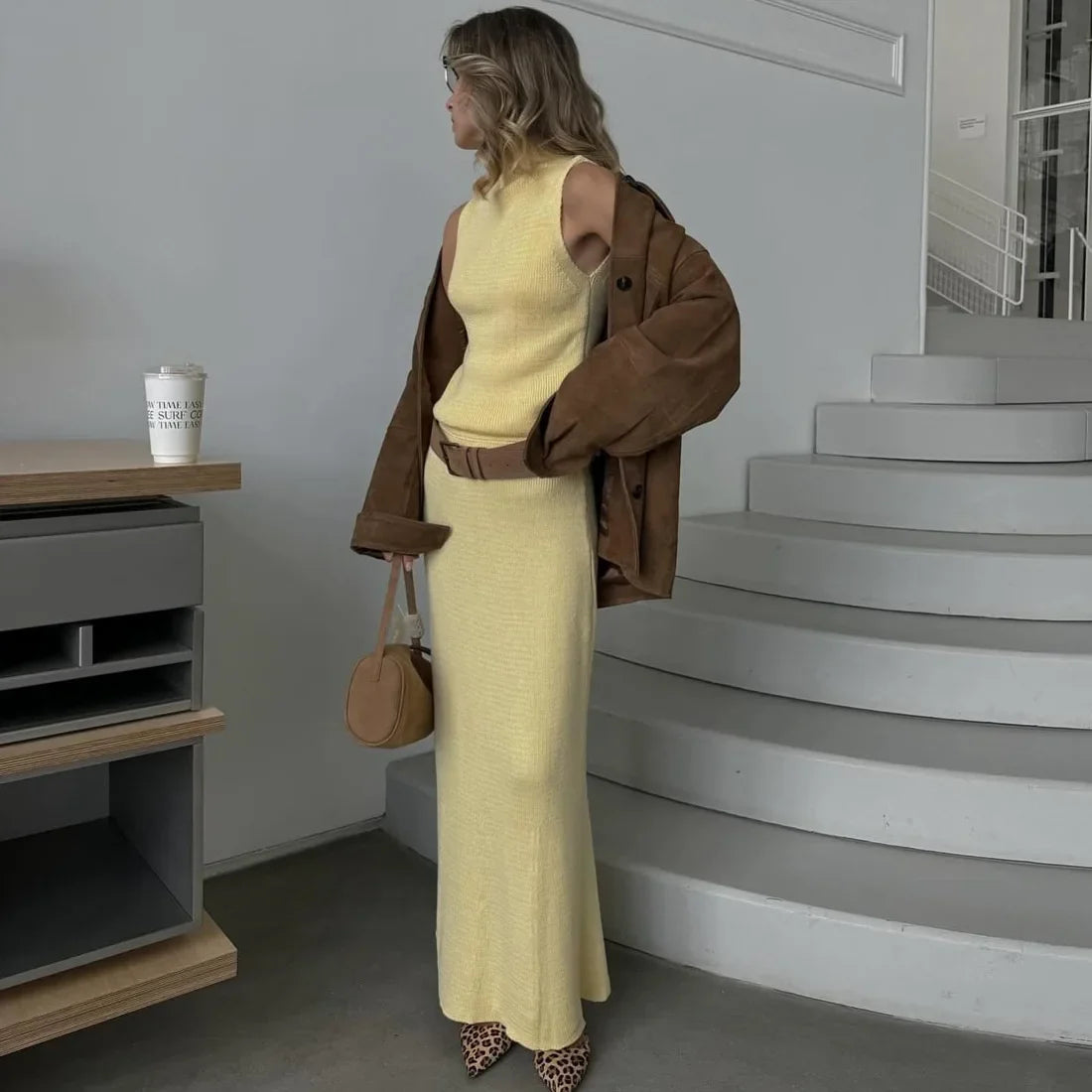 DAYANA KNIT TWO PIECE SET