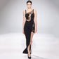 AMAYA HOLLOW OUT MAXI DRESS