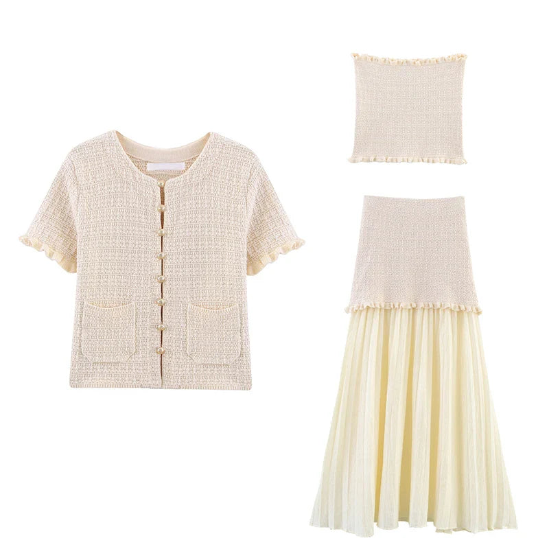 OLIVETTE CO-ORD CARDIGAN