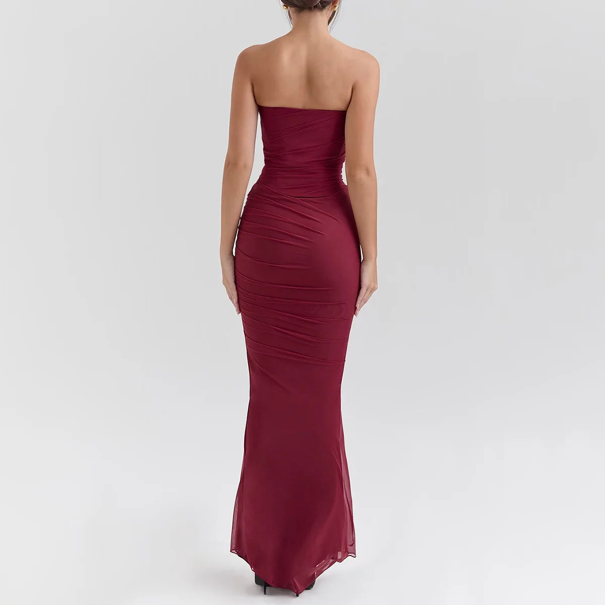 ELEGANT CORSET a MAXY SKIRT SET with SCARF