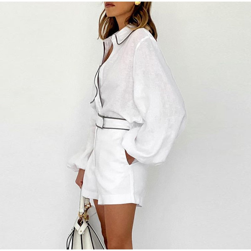 OLIVE SHORTS and SHIRT 2 PIECE SET
