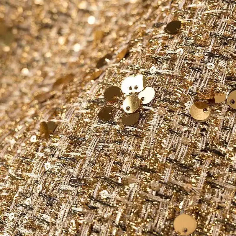 Gold Sequin Jacket – Women’s Statement Party Jacket