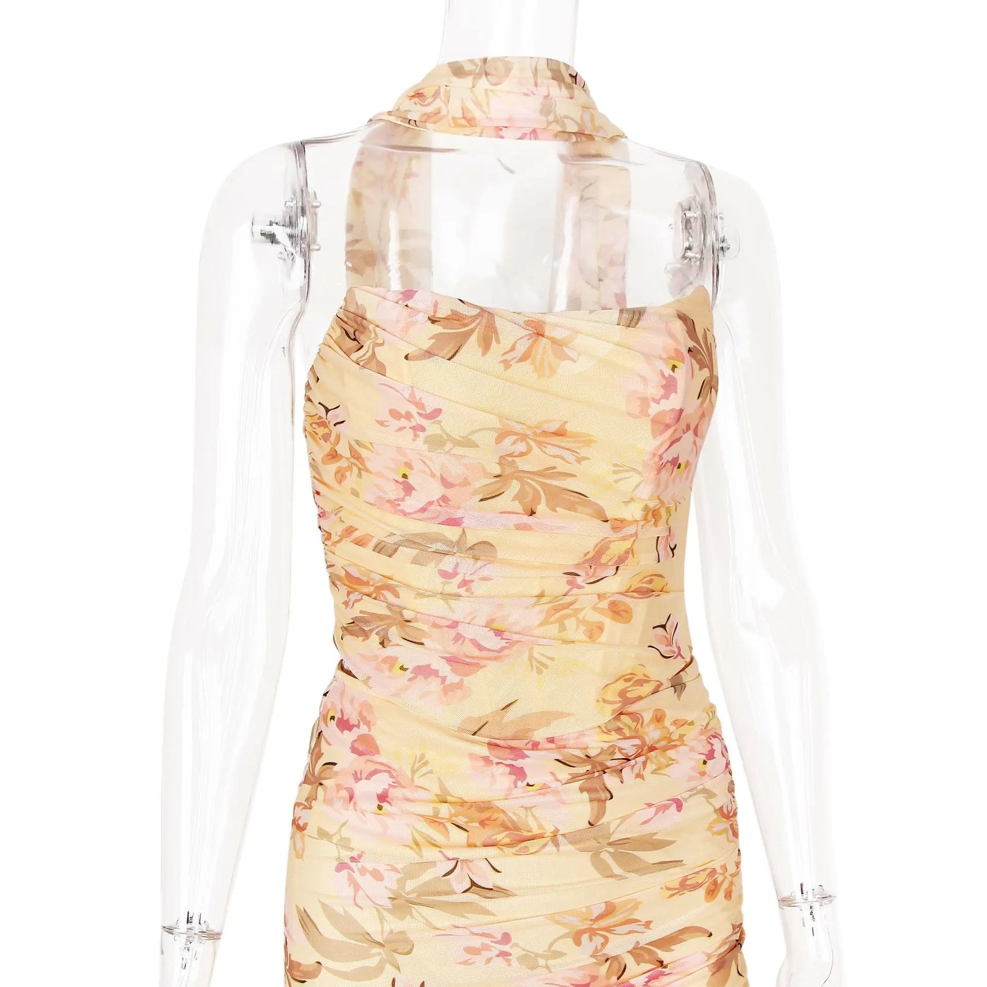 ELEGANT CORSET a MAXY SKIRT SET with SCARF