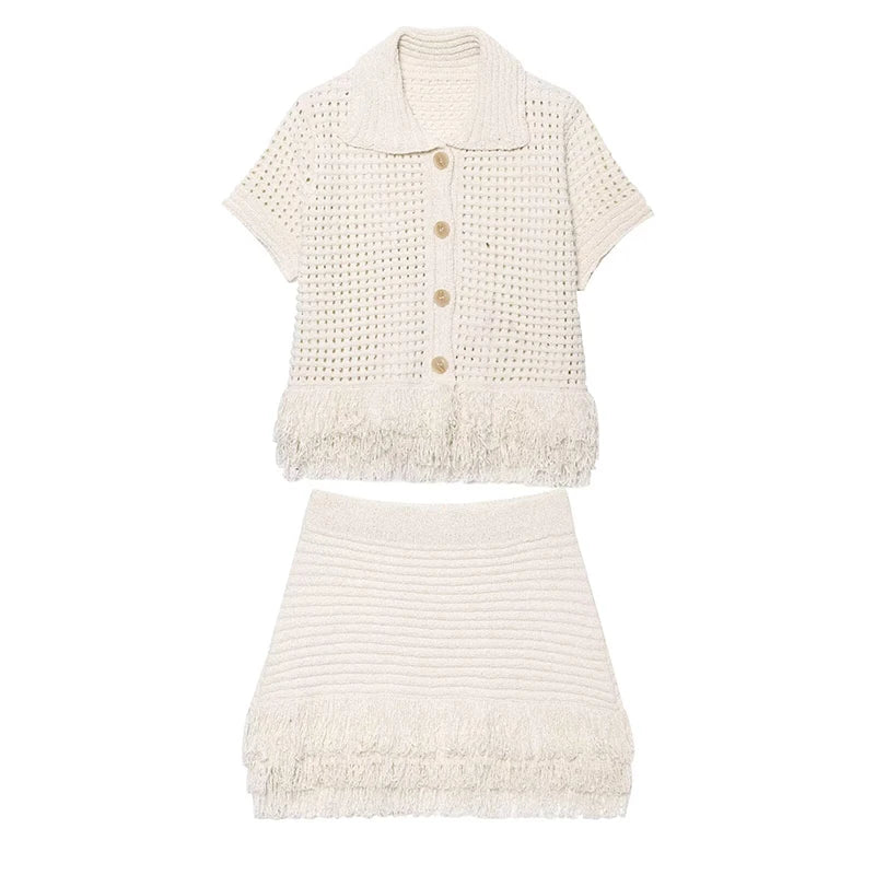 LEXI CO-ORD KNIT SKIRT