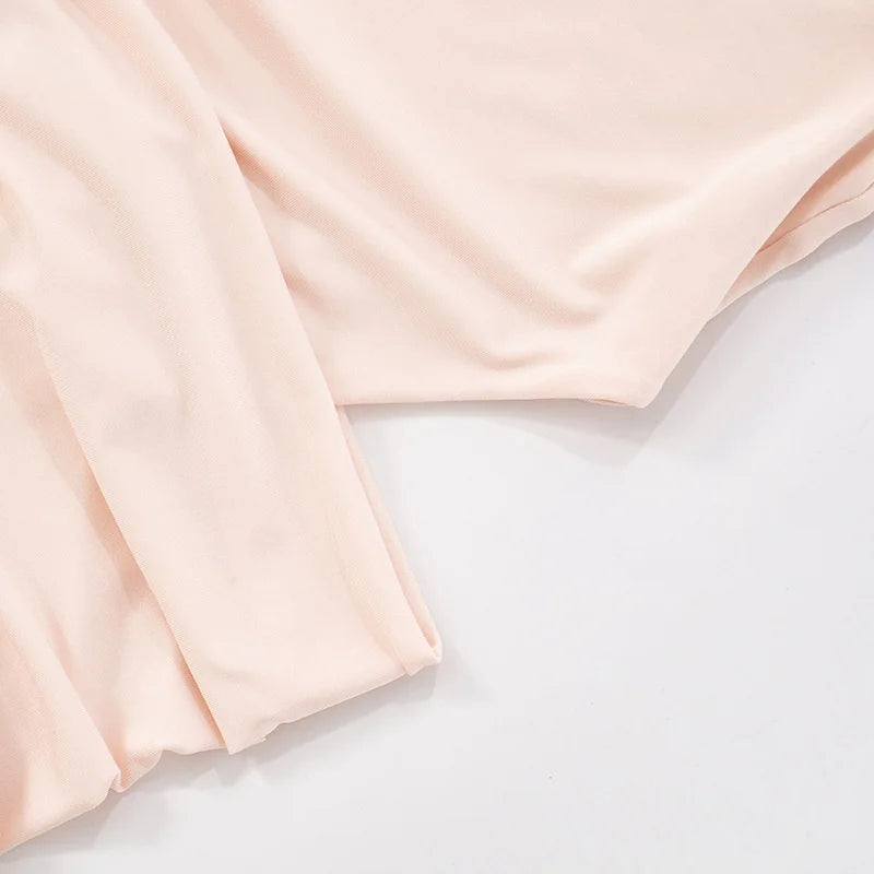 Hollow Out Short Sleeve Ruched High Waist Sexy Mini Dress