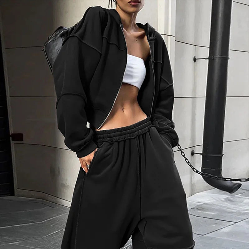 SARA WIDE TROUSERS SET