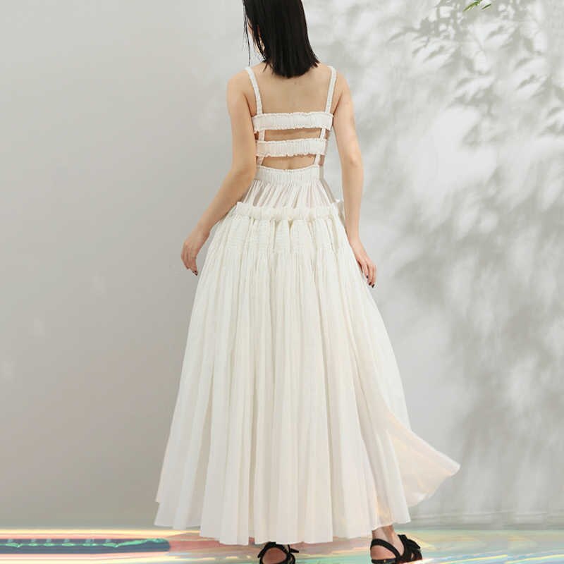 ADA PUFF BACKLESS MAXI DRESS
