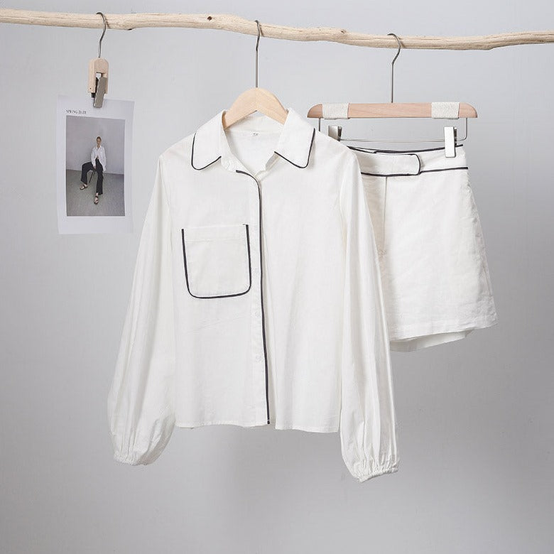OLIVE SHORTS and SHIRT 2 PIECE SET
