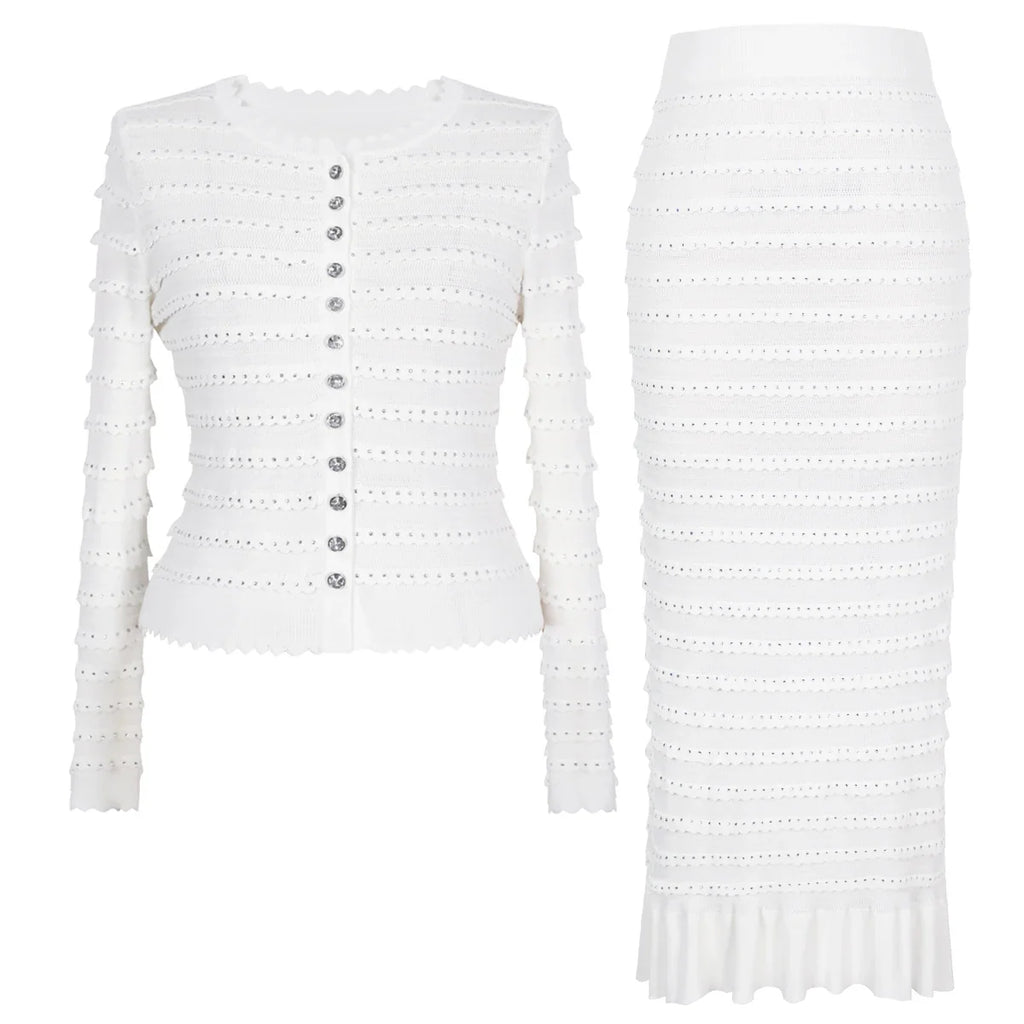 ELIZABETA KNIT CO ORD SET