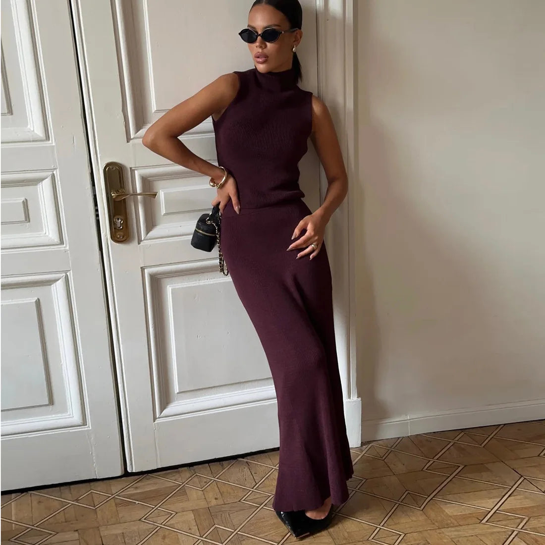 DAYANA KNIT TWO PIECE SET