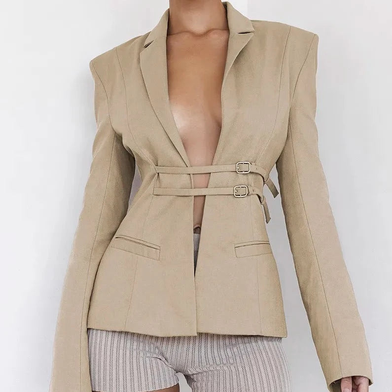 DESTY BLAZER with WAISTBANDS