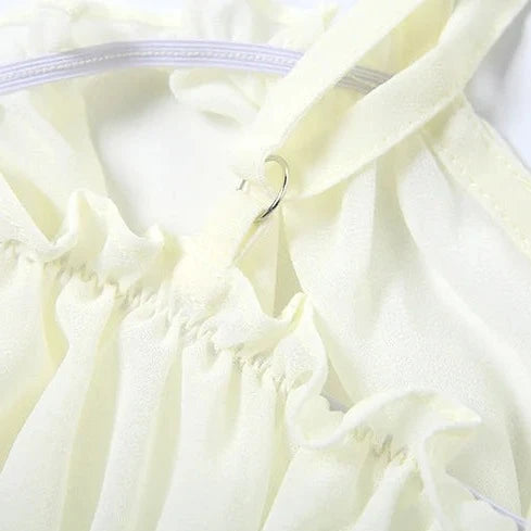 PUSS RUFFLES TOP and SKIRT SET