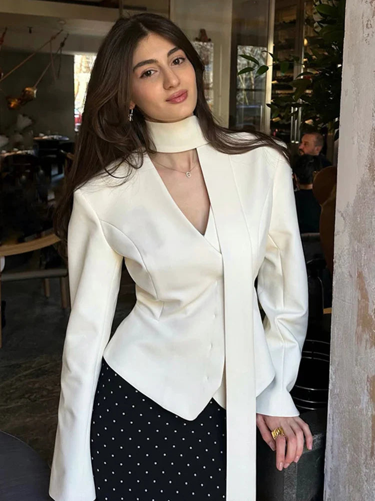 SIENNA RIBBON BLAZER