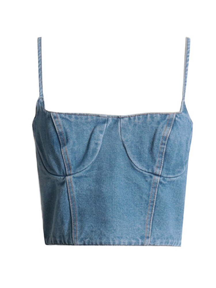 AMINA ZIPPER TANK TOP