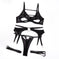 Wiln - TOXIC Black 3 Piece Lingerie Set