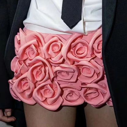 ROSETTE HIGHWAIST SHORTS