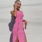 MYLAH DOUBLE SIDE SLIT MAXI DRESS