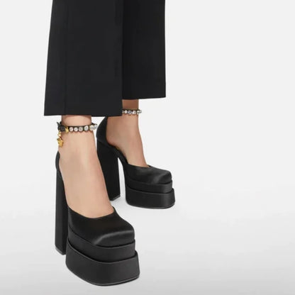 RAYNA HIGH HEEL SANDALS with PLATFORM