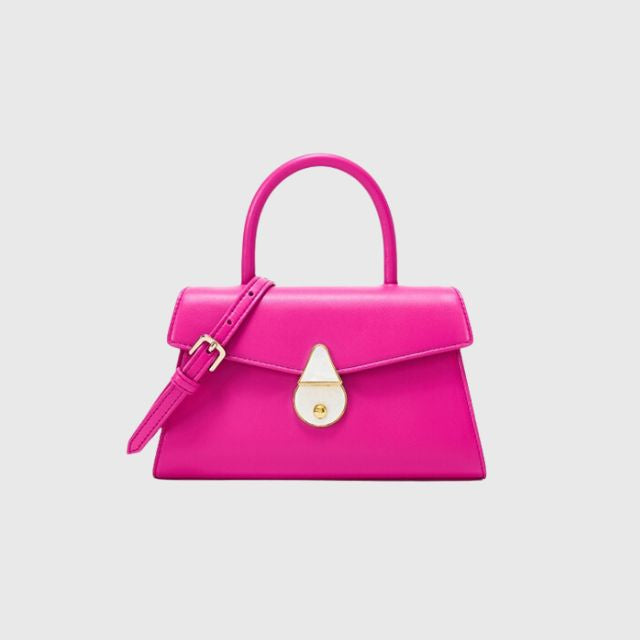 Green ans Pink Top-Handle Bags