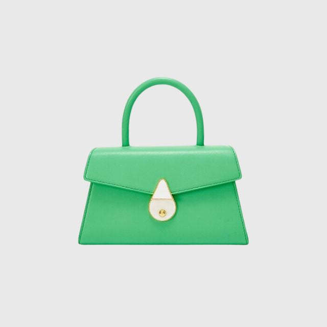 Green ans Pink Top-Handle Bags