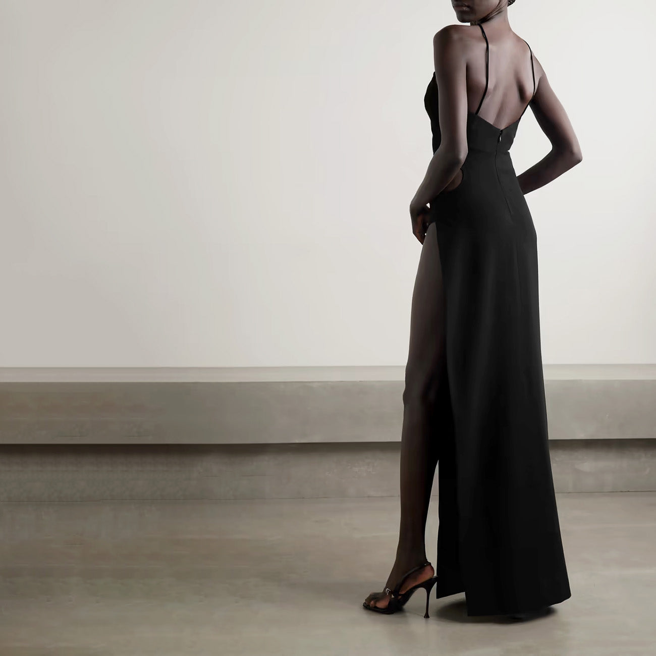 CATHERINE MAXI CUTOUT DRESS