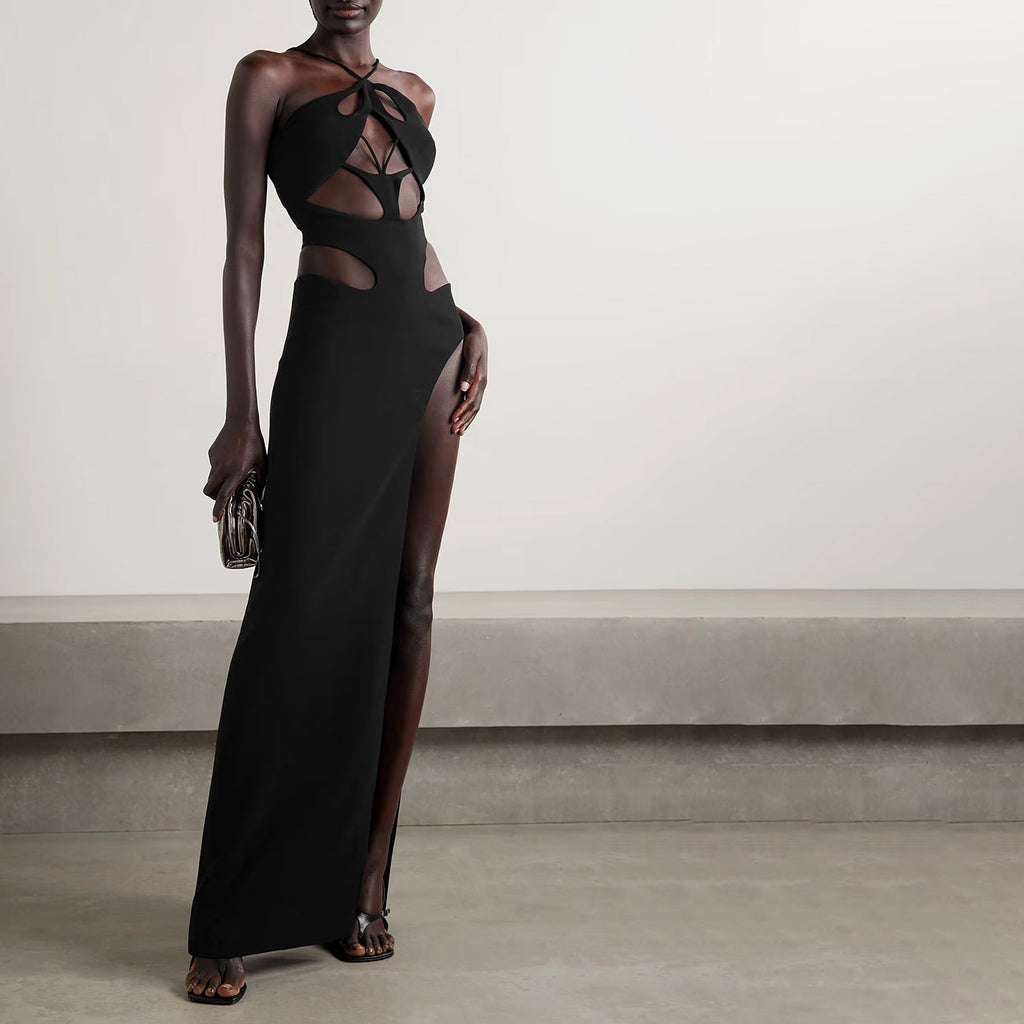 CATHERINE MAXI CUTOUT DRESS