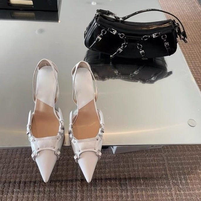 EZRA POINTED TOE SANDALS