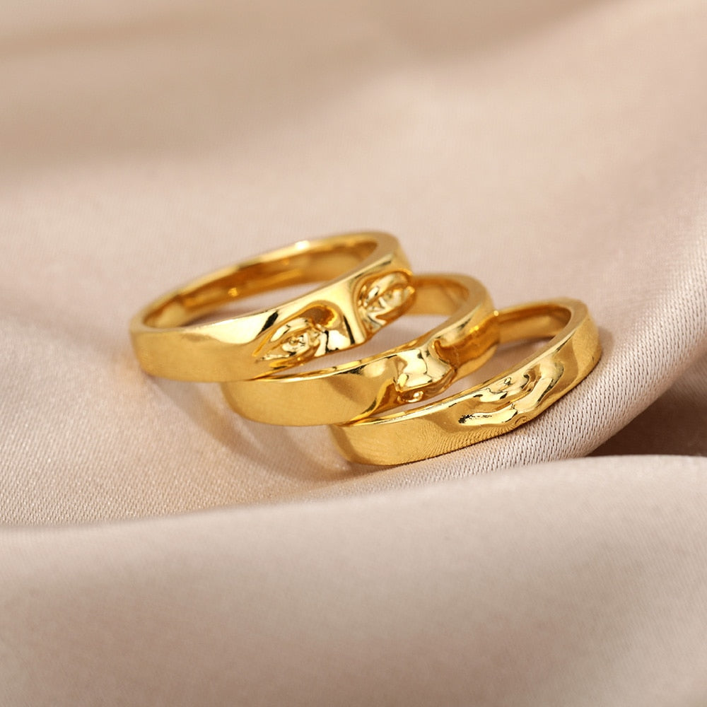 CARA TRIPLE FACE RING