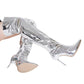 JULIANNA SILVER and BLACK MIRROR BOOTS