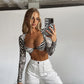 HEIDI MESH CROP TOP