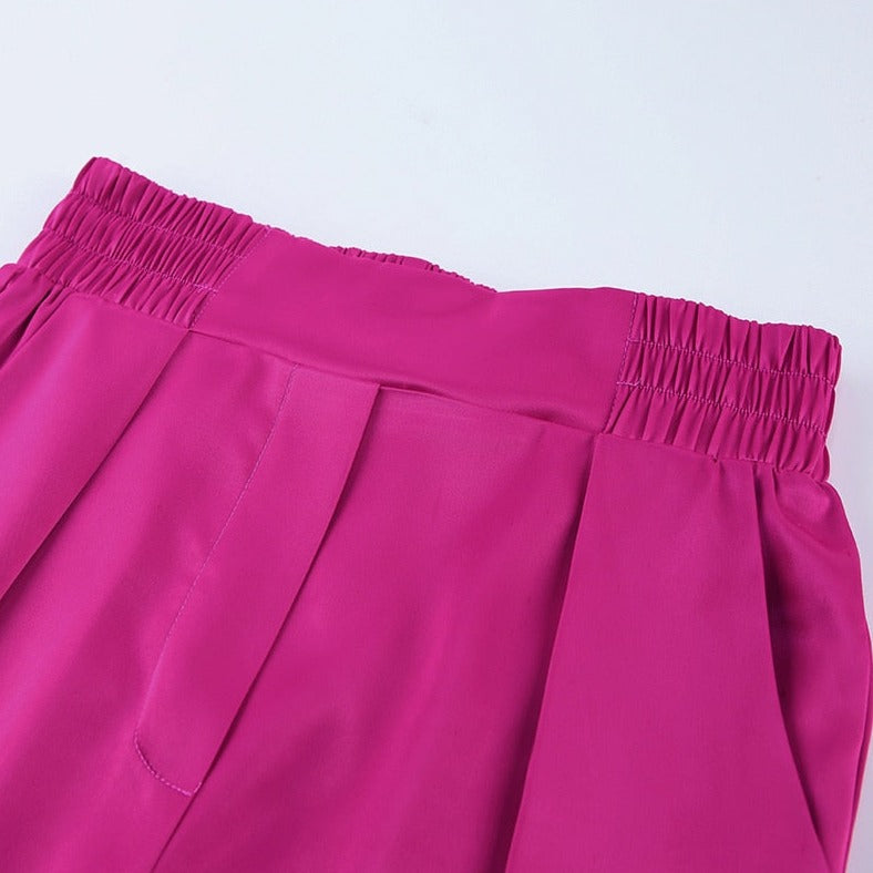 HADLEE LACE UP TOP, PANTS and BLAZER