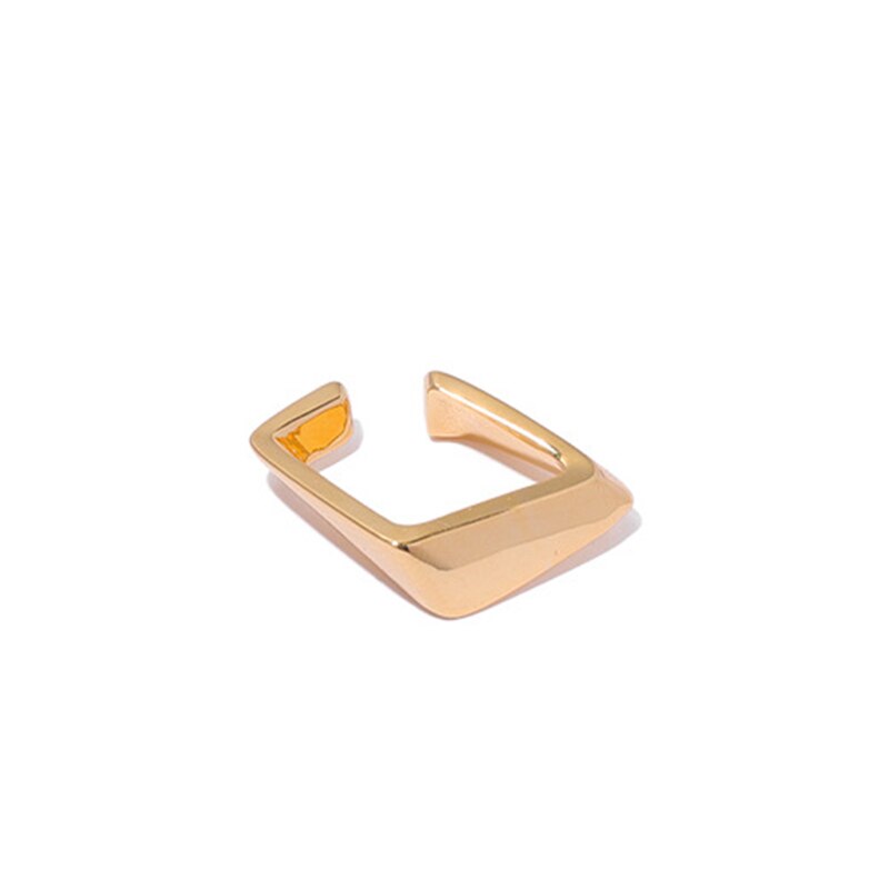 GEOMETRIC CLIP EARRINGS
