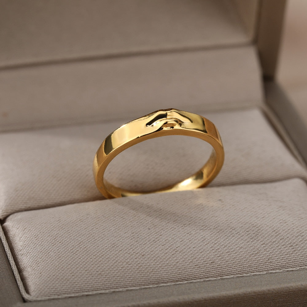 CARA TRIPLE FACE RING