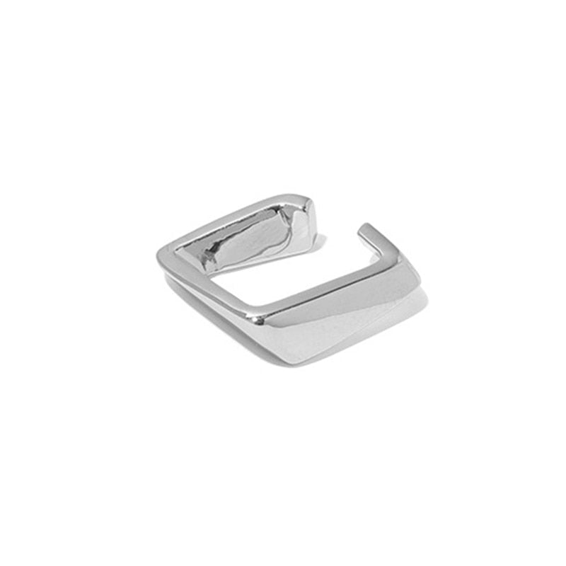 GEOMETRIC CLIP EARRINGS