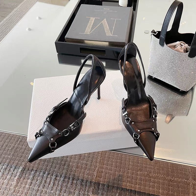 EZRA POINTED TOE SANDALS
