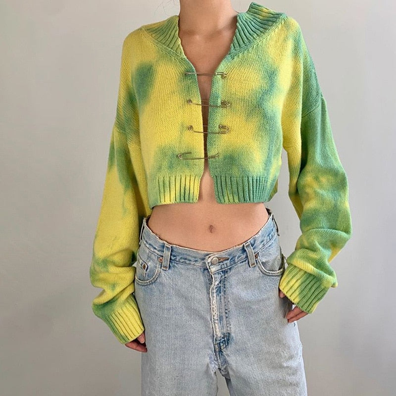 LIAN CARDIGAN with CLASP PINS