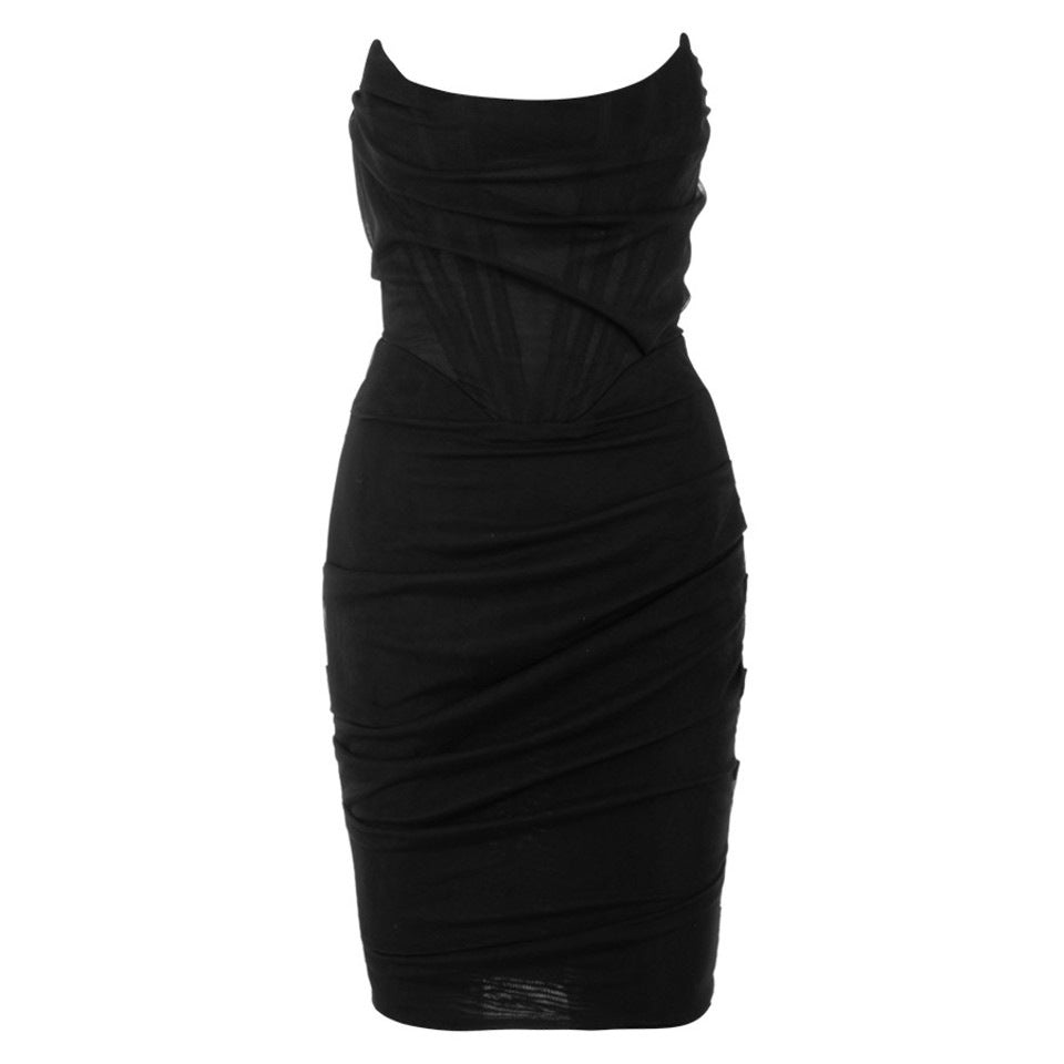 ILONA CORSET MIDI DRESS