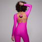 MALIYAH HOLLOW OUT BACKLESS JUMPSUIT