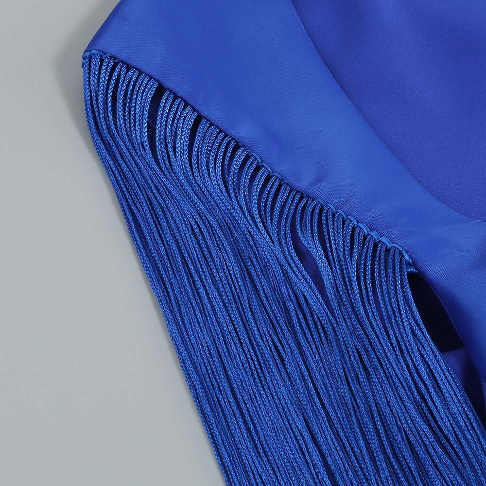 AUSTYM MIDI TASSEL DRESS
