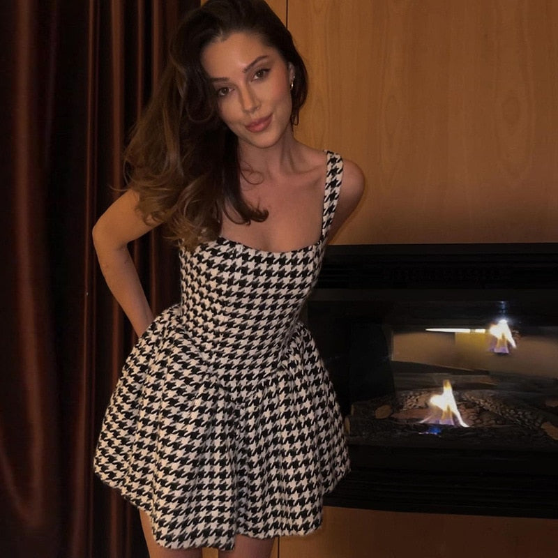 KAYLA A LINE MINI DRESS