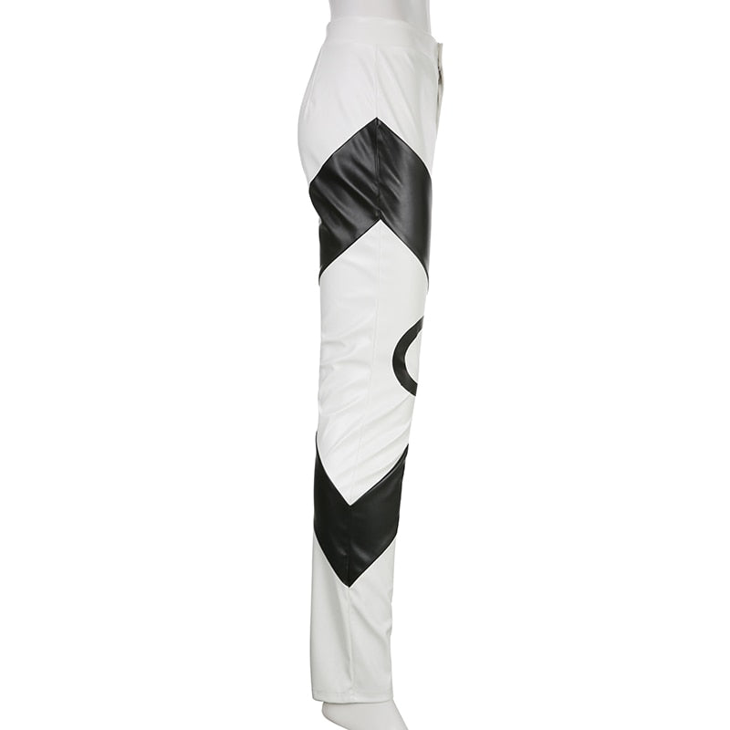 JACQUIELINE PU LEATHER PANTS