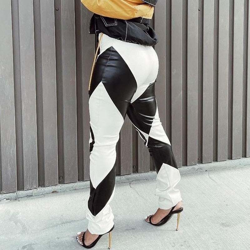 JACQUIELINE PU LEATHER PANTS