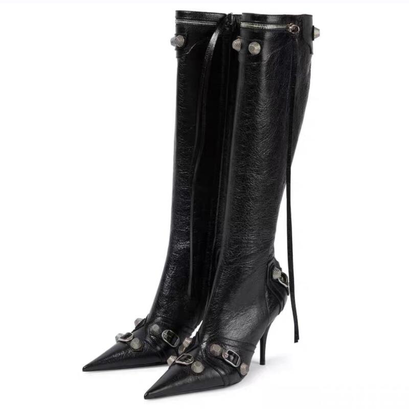 KENNA POINTED TOE HIGH BOOTS