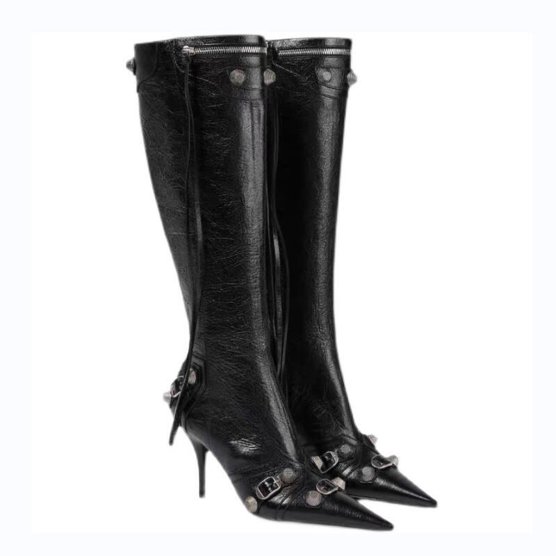 KENNA POINTED TOE HIGH BOOTS