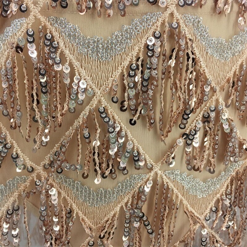 VIVIENNE TASSEL MINI DRESS