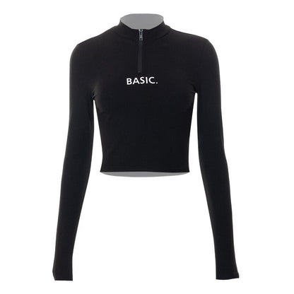 MATILDA LONG SLEEVE CROP TOP