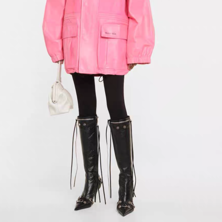 KENNA POINTED TOE HIGH BOOTS