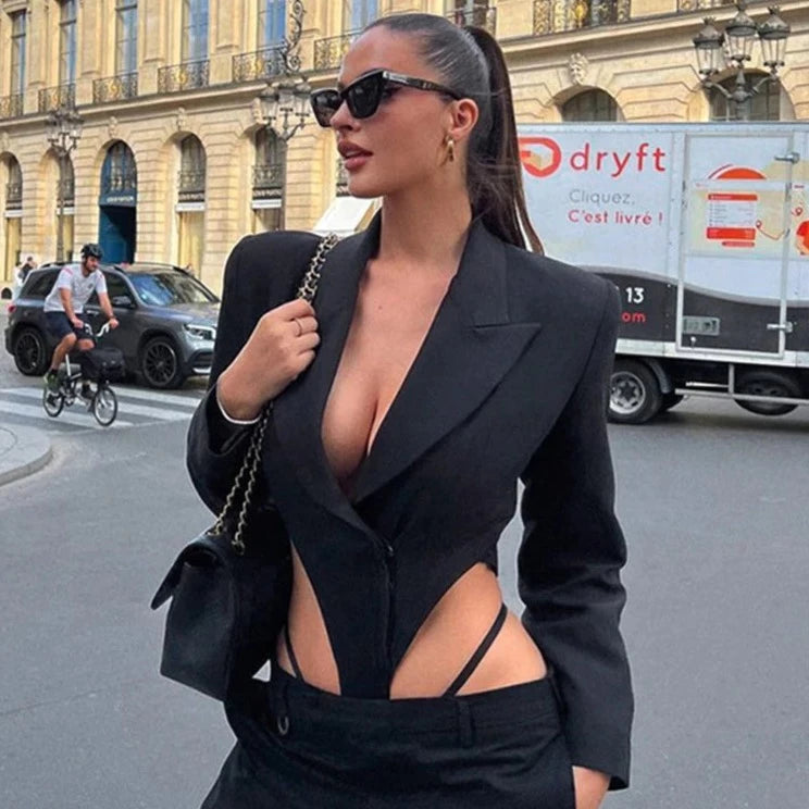 NALANI BLAZER BODYSUIT